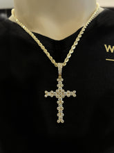 Diamond Cross Pendant 10K - White Carat - USA & Canada
